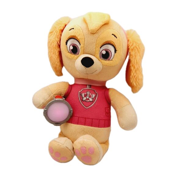 ️Paw Patrol Snuggle Up Skye Plush with Flashlight and Sounds Tested Works XLNT - Picture 1 of 6